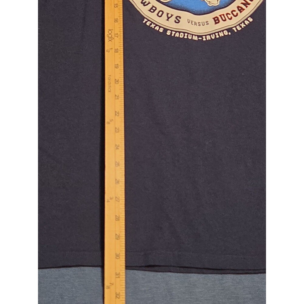 Vintage 2006 Dallas Cowboys Thanksgiving Throwdown T Shirt Reebok 2XL Romo 5 TD - Picture 3 of 8
